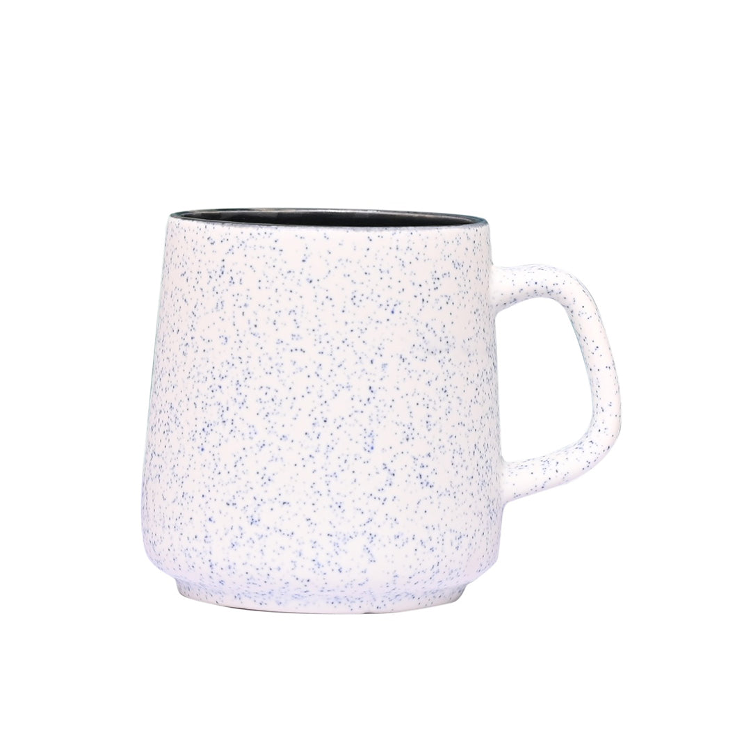 The Speckle White Mug with Lid